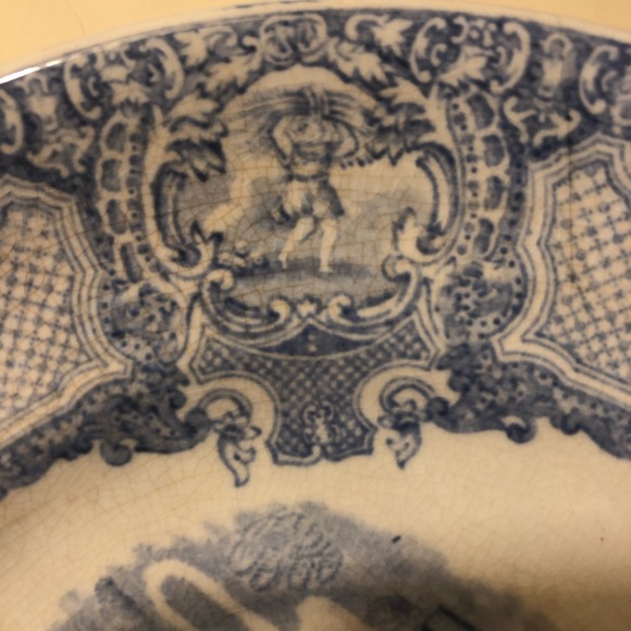 Spode Wheat Gathering Plate - Picture 7 of 13